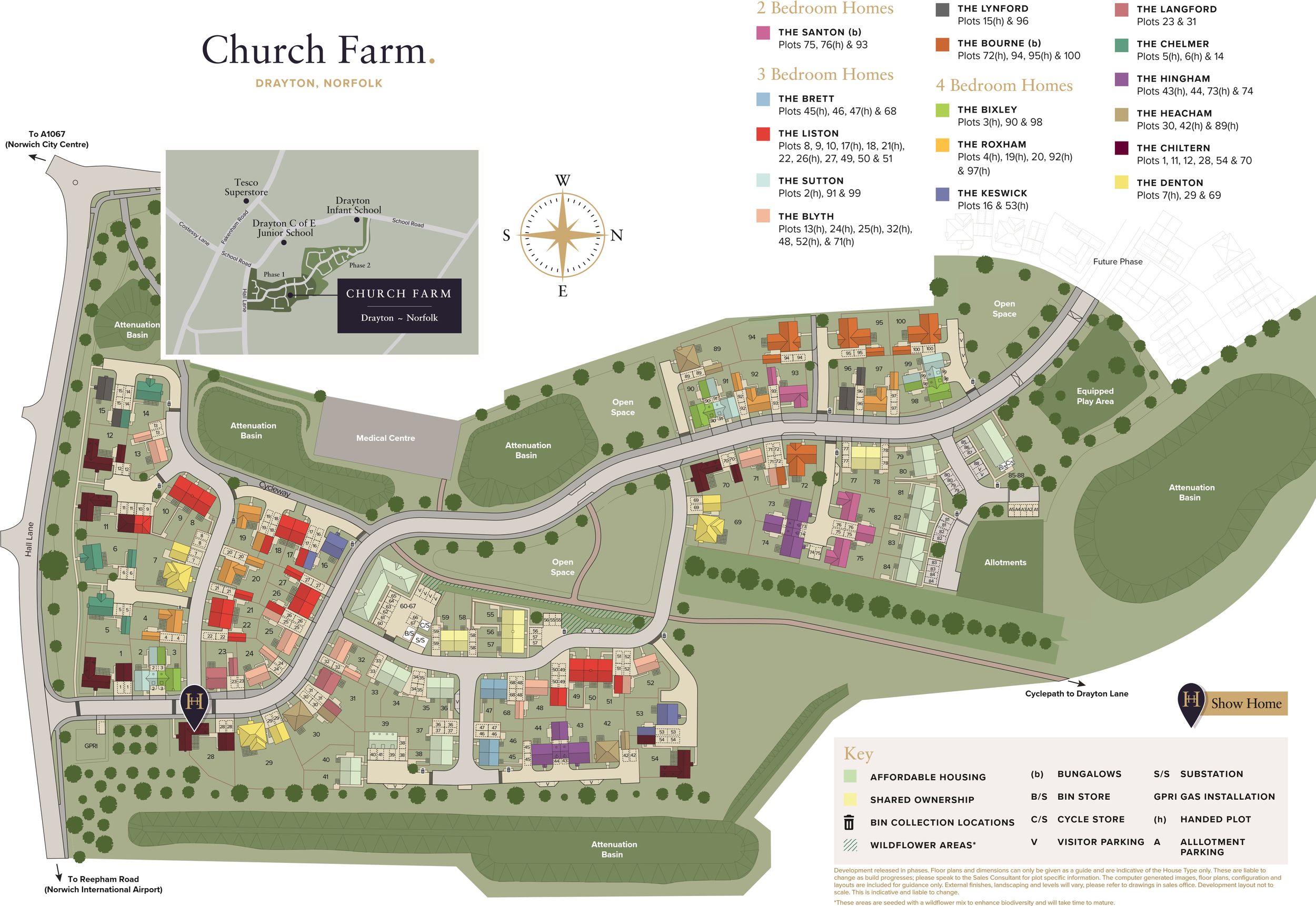 Church Farm, New Homes in Drayton, Norfolk | Hopkins Homes