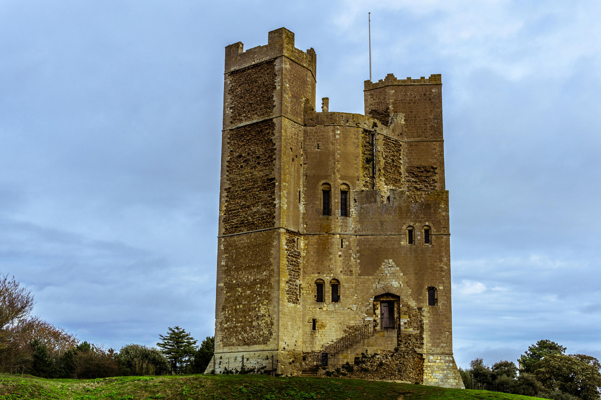 Take a walk around Orford Castle in Suffolk