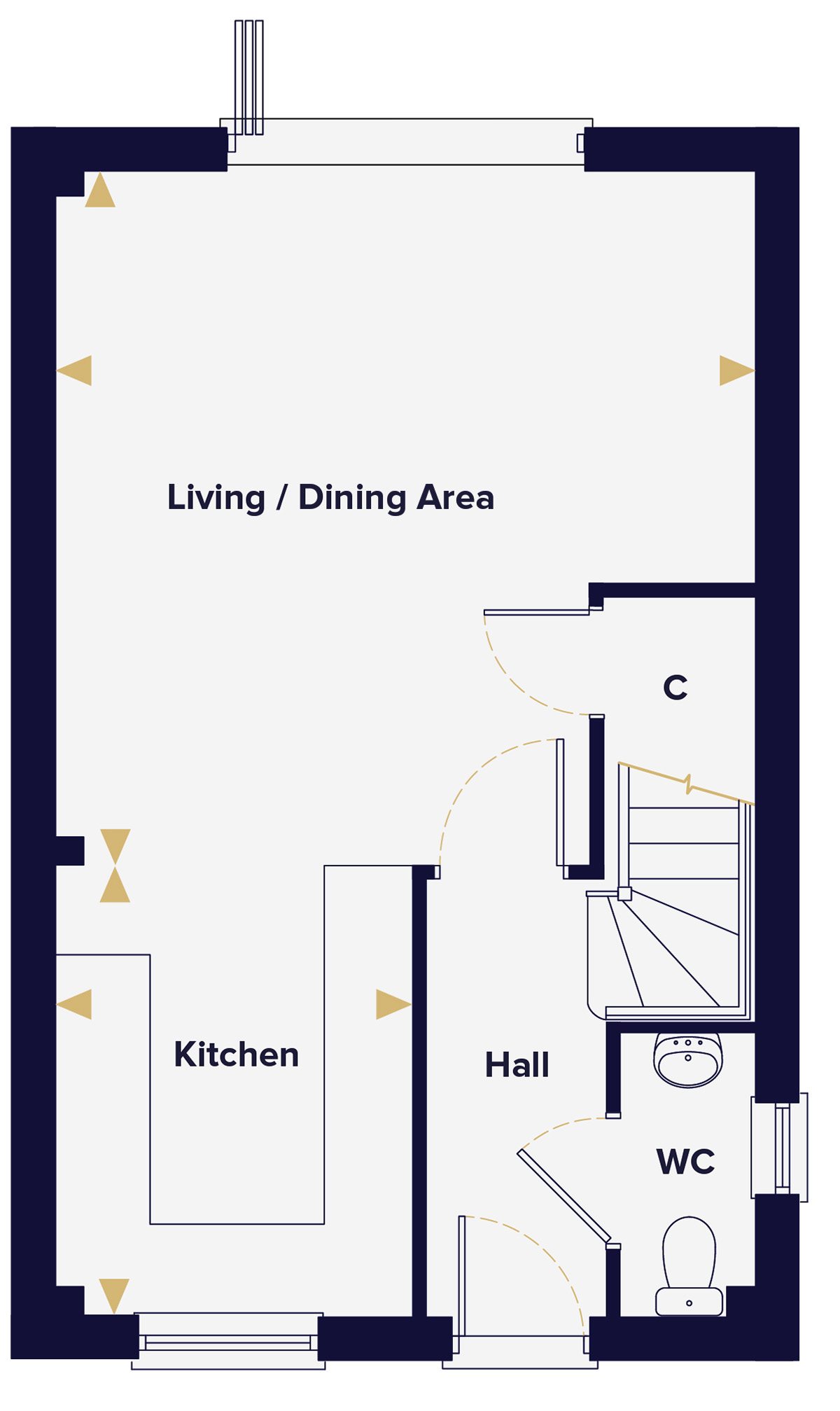 The Ness – Two Bedroom House | Hopkins Homes | River Reach, Mistley