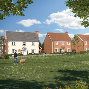 CGI of new homes