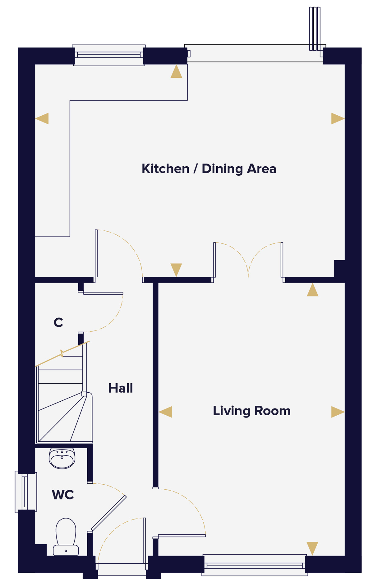 The Liston - Three Bedroom Detached House | River Reach, Mistley