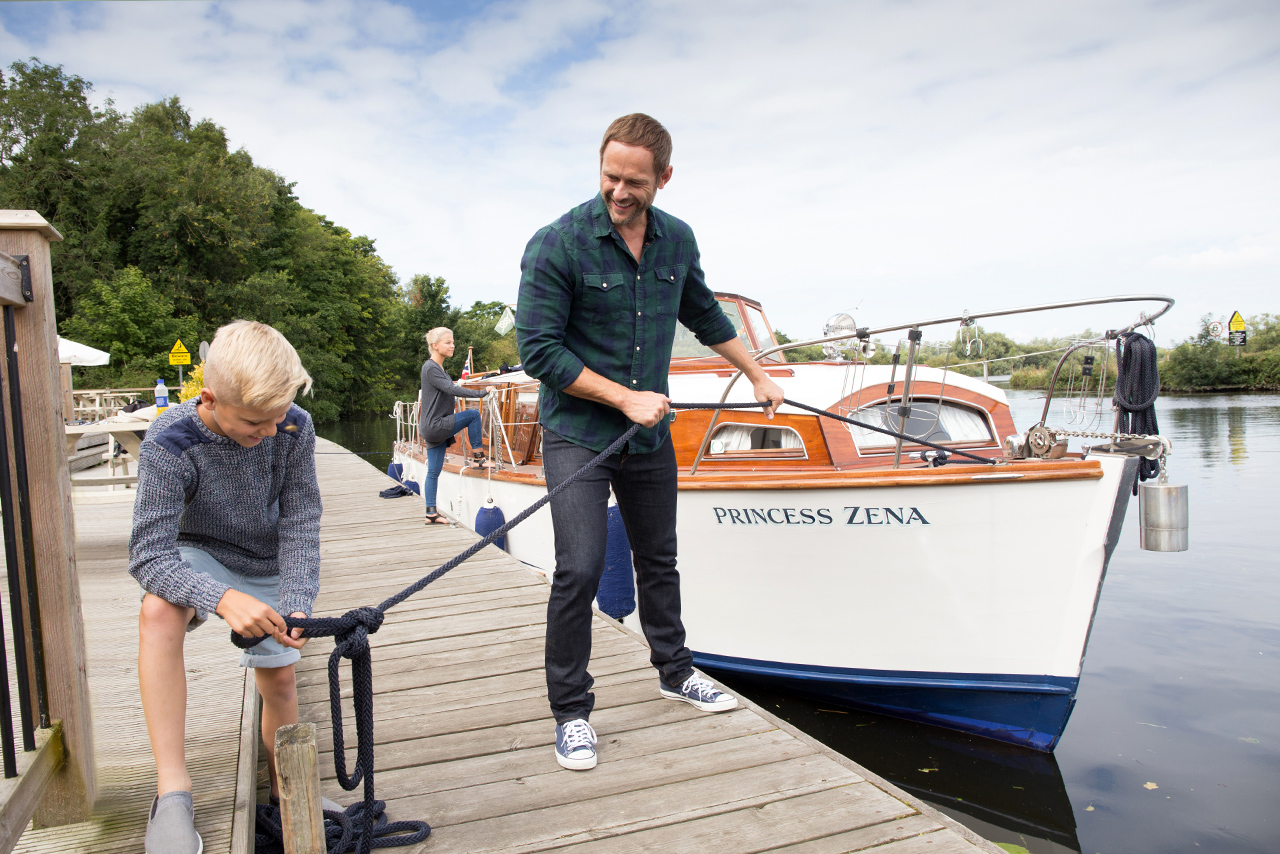 Enjoy a trip on the Norfolk Broads, visitnorfolk.co.uk